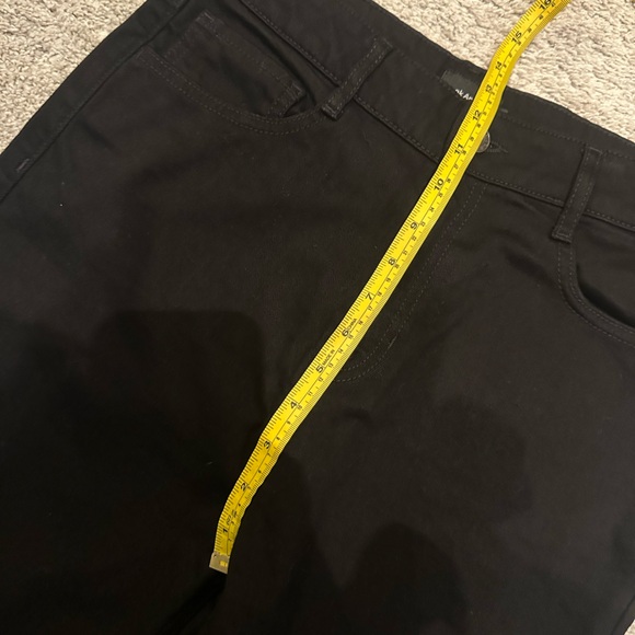 NWT Frank And Oak - Black Kim Slim High Waisted Jeans Size 30 - Picture 9 of 11